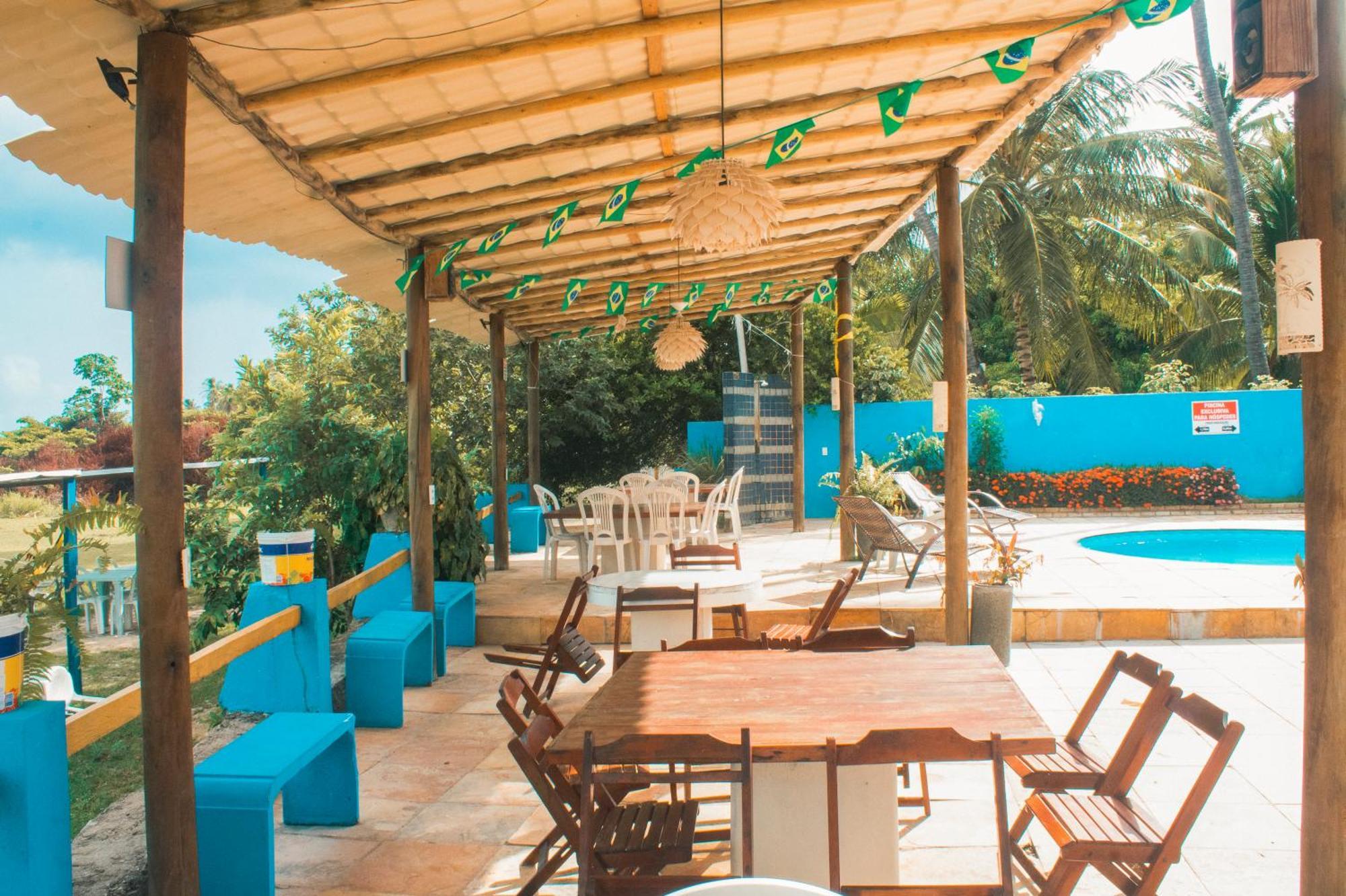 Pousada E Restaurante Sombra Dos Coqueiros Trairi Luaran gambar